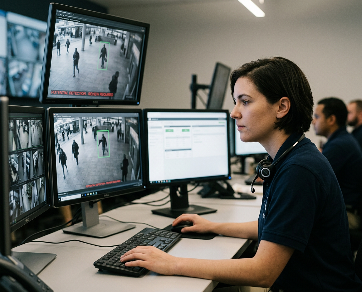 Human-verified AI threat detection for security camera systems
