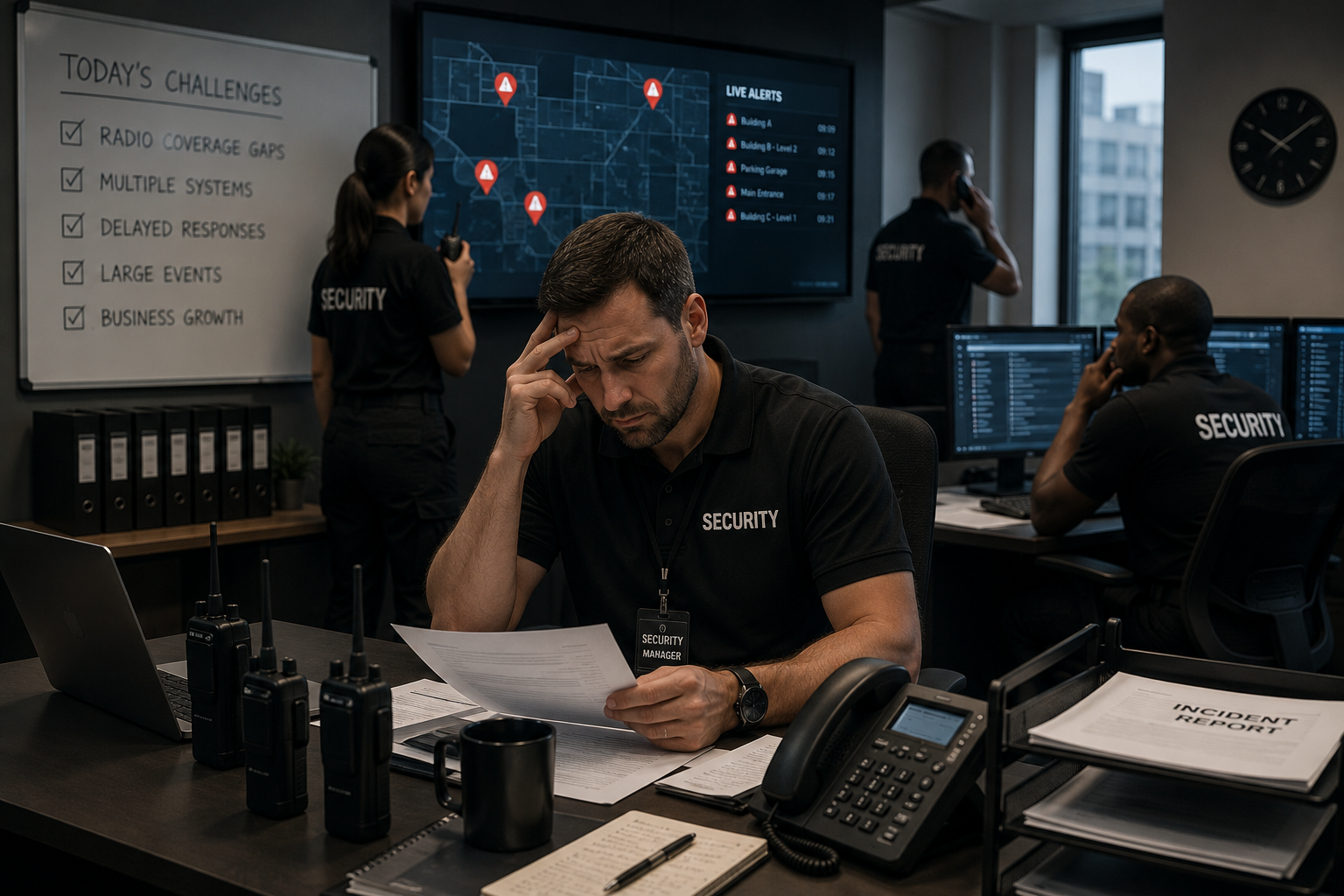 Security company challenges