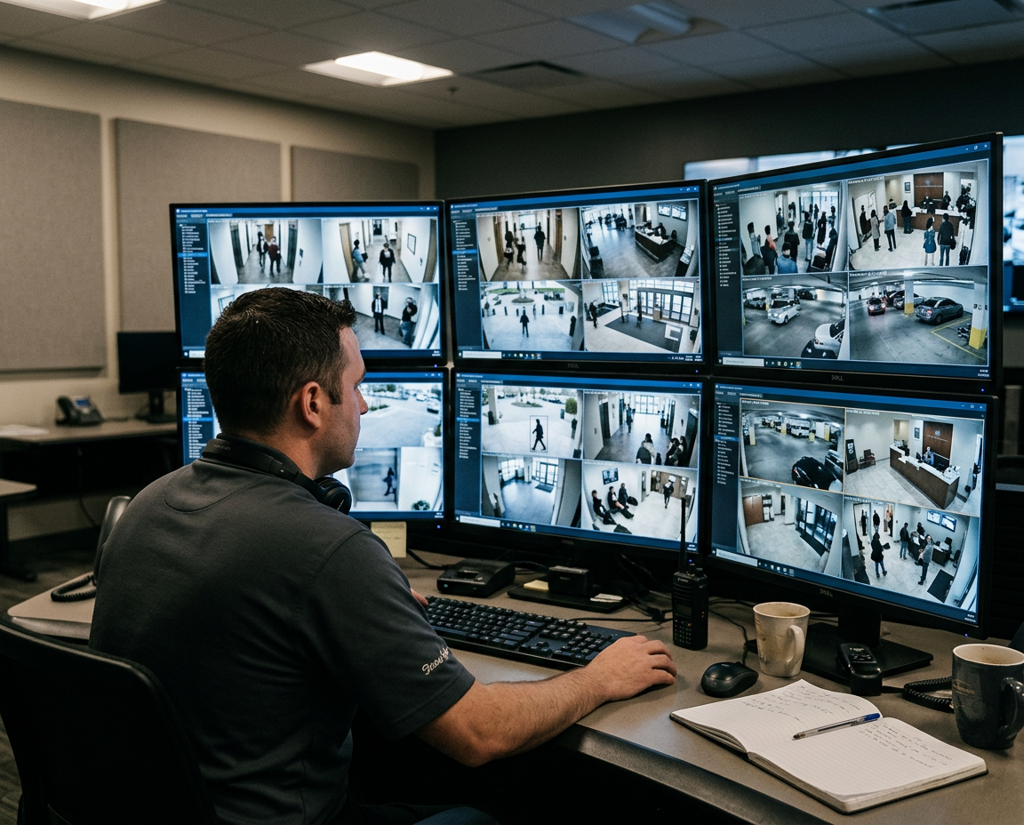 Security camera with AI-powered firearm detection technology