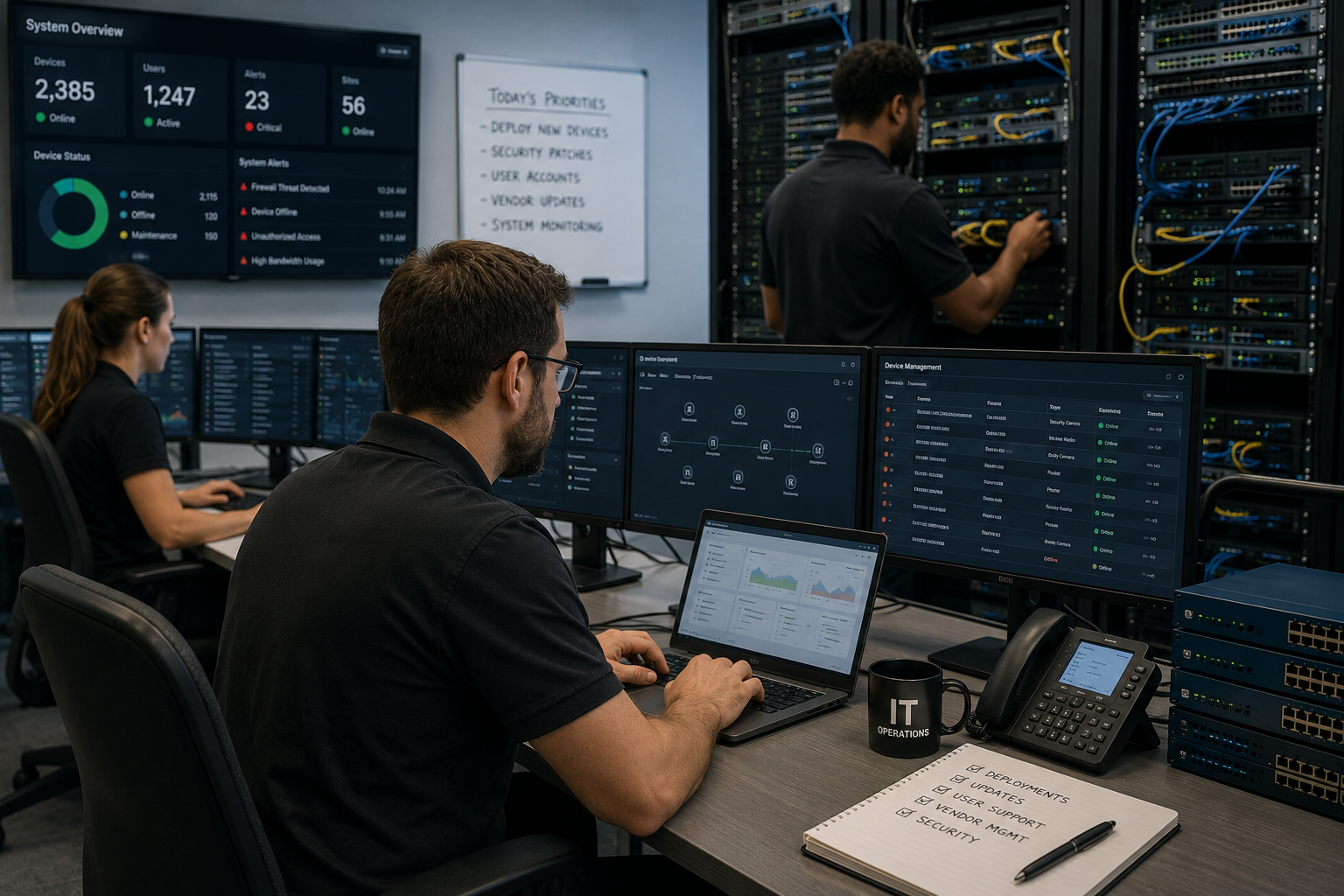 technology to scale for security companies
