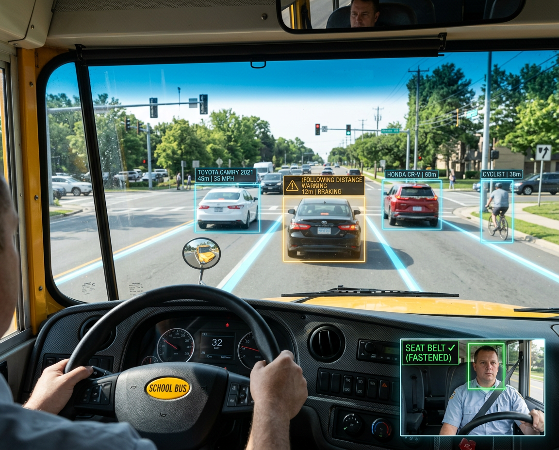 AI-Powered Safety Identify Risky Driving Behaviors and Road Events