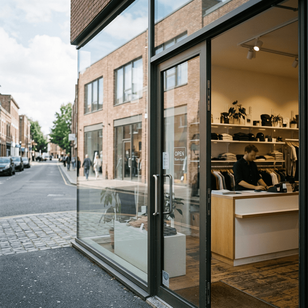 Multiple business locations connected through a unified wireless network
