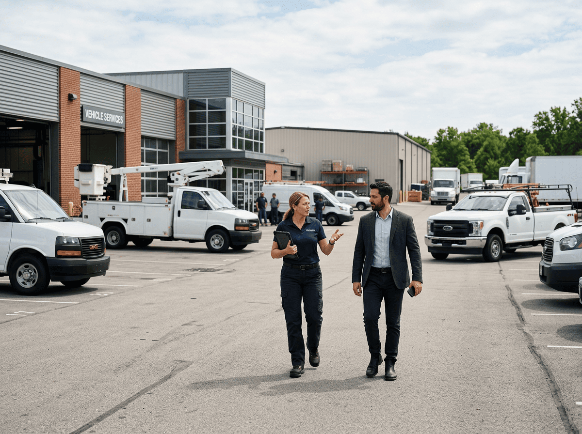 Custom fleet connectivity solution tailored to vehicle and workforce needs