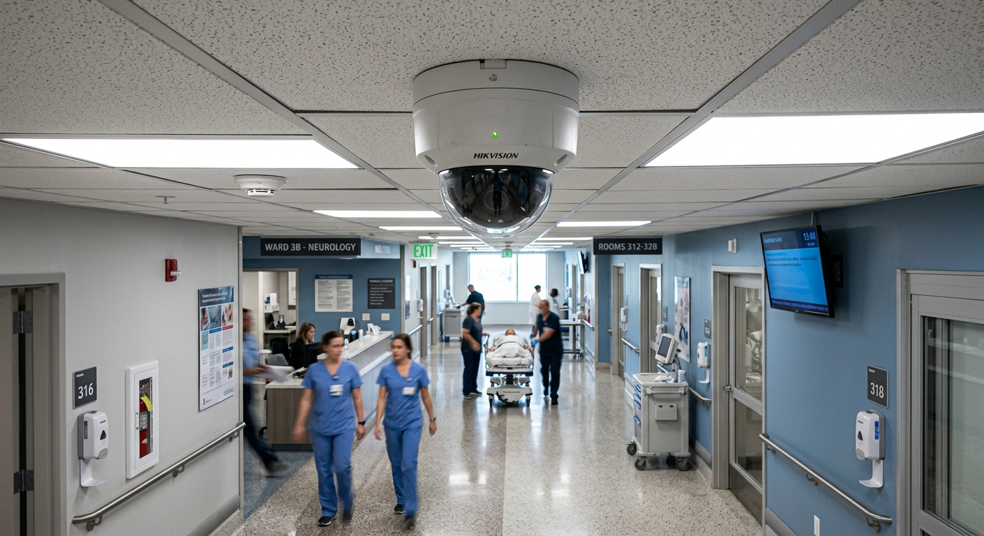 Firefly_GeminiFlash_a hyper realistic image of a hospital surveilance camera, a modern hospital 546539-1
