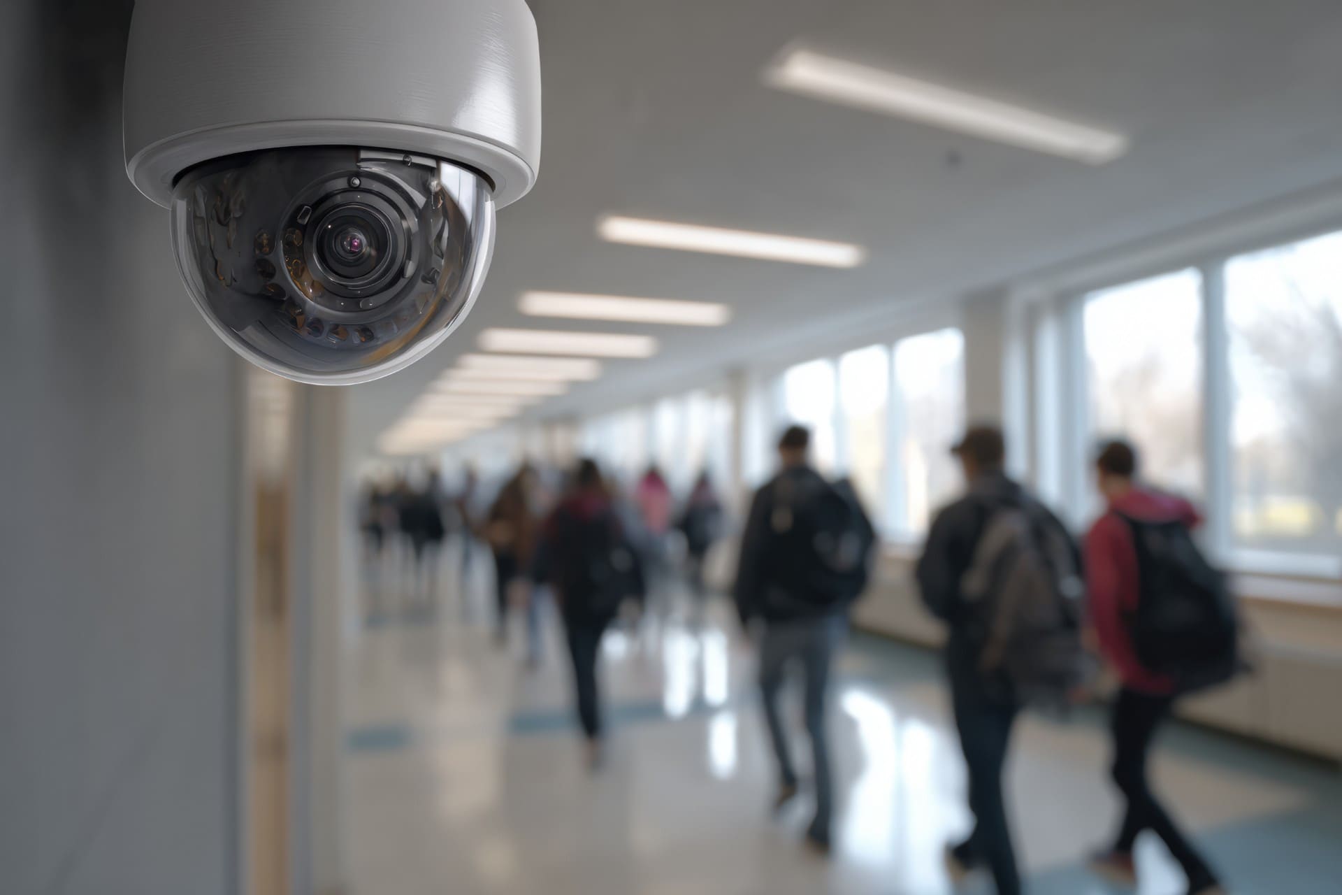 Security Camera in a College & University