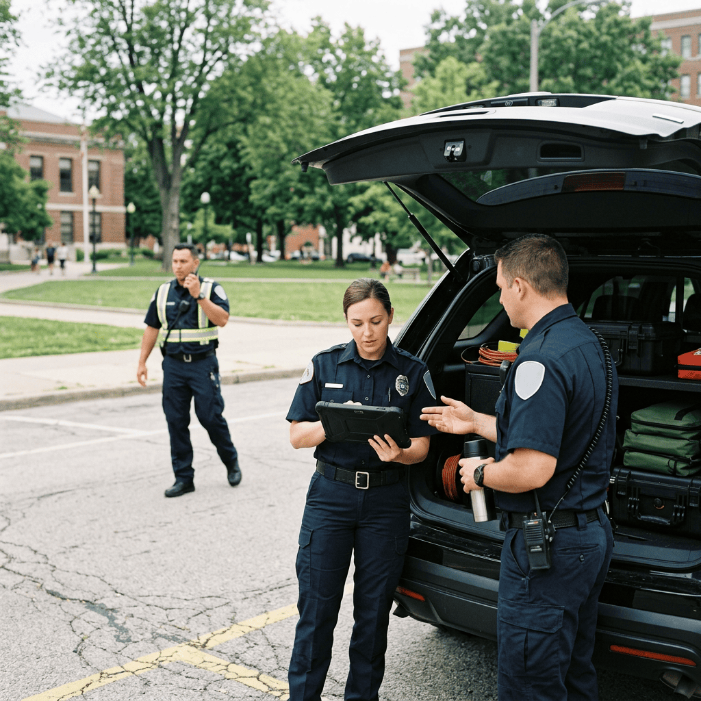 Public safety personnel using Actsoft for real-time workforce tracking